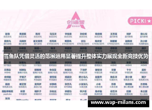 雪鱼队凭借灵活的范围运用显著提升整体实力展现全新竞技优势